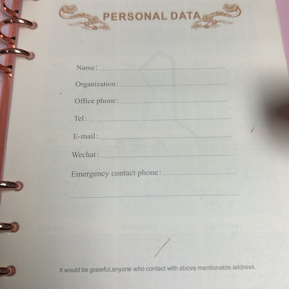 Checkered Planner - Picture 5 of 6